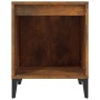 Mesita de noche roble ahumado 40x35x50 cm de vidaXL, Mesitas de noche - Ref: Foro24-821884, Precio: 35,31 €, Descuento: %