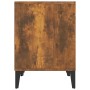 Mesita de noche roble ahumado 40x35x50 cm de vidaXL, Mesitas de noche - Ref: Foro24-821884, Precio: 35,31 €, Descuento: %