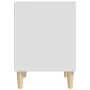 Mesitas de noche 2 unidades color blanco 40x35x50 cm de vidaXL, Mesitas de noche - Ref: Foro24-821859, Precio: 43,10 €, Descu...