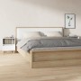 Mesitas de noche 2 unidades blanco brillante 40x35x50 cm de vidaXL, Mesitas de noche - Ref: Foro24-821799, Precio: 89,92 €, D...