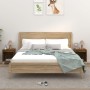 Mesitas de noche 2 unidades roble ahumado 40x35x50 cm de vidaXL, Mesitas de noche - Ref: Foro24-821869, Precio: 43,74 €, Desc...