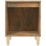 Mesitas de noche 2 unidades roble ahumado 40x35x50 cm de vidaXL, Mesitas de noche - Ref: Foro24-821869, Precio: 35,42 €, Desc...