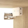 Mesita de noche de pared roble Sonoma 50x36x40 cm de vidaXL, Mesitas de noche - Ref: Foro24-816886, Precio: 58,87 €, Descuent...