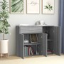 Aparador de madera contrachapada gris Sonoma 88x30x70 cm de vidaXL, Aparadores - Ref: Foro24-815367, Precio: 86,49 €, Descuen...