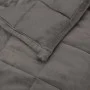 Manta con peso tela gris 220x235 cm 11 kg de vidaXL, Mantas - Ref: Foro24-350782, Precio: 79,75 €, Descuento: %