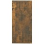 Aparador madera contrachapada color roble ahumado 88x30x65 cm de vidaXL, Aparadores - Ref: Foro24-815369, Precio: 91,54 €, De...