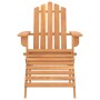 Sillas de jardín Adirondack con reposapiés 2 uds madera acacia de vidaXL, Sillas de jardín - Ref: Foro24-3145015, Precio: 236...
