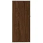 Aparador madera contrachapada color roble marrón 88x30x70 cm de vidaXL, Aparadores - Ref: Foro24-815368, Precio: 90,53 €, Des...