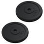Discos de pesas hierro fundido 40 kg de vidaXL, Peso libre - Ref: Foro24-3145054, Precio: 132,18 €, Descuento: %
