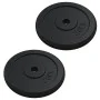 Discos de pesas hierro fundido 40 kg de vidaXL, Peso libre - Ref: Foro24-3145054, Precio: 132,18 €, Descuento: %
