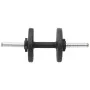 Juego de barras y mancuernas con discos 90 kg de vidaXL, Peso libre - Ref: Foro24-3145029, Precio: 245,15 €, Descuento: %