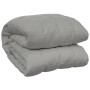 Manta con peso tela gris 235x290 cm 15 kg de vidaXL, Mantas - Ref: Foro24-350733, Precio: 107,30 €, Descuento: %