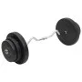 Mancuerna curl con discos 60 kg de vidaXL, Peso libre - Ref: Foro24-3145019, Precio: 149,29 €, Descuento: %