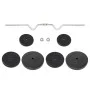 Mancuerna curl con discos 60 kg de vidaXL, Peso libre - Ref: Foro24-3145019, Precio: 149,29 €, Descuento: %