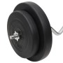 Juego de barras y mancuernas con discos 90 kg de vidaXL, Peso libre - Ref: Foro24-3145030, Precio: 304,27 €, Descuento: %