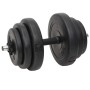Juego de barras y mancuernas con discos 60 kg de vidaXL, Peso libre - Ref: Foro24-3145024, Precio: 168,99 €, Descuento: %