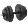 Juego de barras y mancuernas con discos 60 kg de vidaXL, Peso libre - Ref: Foro24-3145024, Precio: 153,27 €, Descuento: %