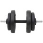 Juego de barras y mancuernas con discos 60 kg de vidaXL, Peso libre - Ref: Foro24-3145025, Precio: 189,81 €, Descuento: %