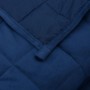 Manta con peso tela azul 200x225 cm 9 kg de vidaXL, Mantas - Ref: Foro24-350798, Precio: 69,72 €, Descuento: %
