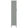Librería patas de metal OSLO madera maciza gris 85x35x172,5cm de vidaXL, Librerías y estanterías - Ref: Foro24-350992, Precio...