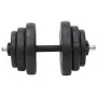 Juego de barras y mancuernas con discos 120 kg de vidaXL, Peso libre - Ref: Foro24-3145032, Precio: 360,48 €, Descuento: %
