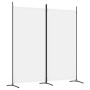 Biombo divisor de 2 paneles de tela blanco 175x180 cm de vidaXL, Divisores de ambientes - Ref: Foro24-350258, Precio: 32,56 €...