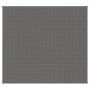 Manta con peso tela gris 200x225 cm 9 kg de vidaXL, Mantas - Ref: Foro24-350780, Precio: 69,13 €, Descuento: %