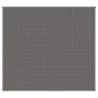 Manta con peso tela gris 200x225 cm 9 kg de vidaXL, Mantas - Ref: Foro24-350780, Precio: 75,33 €, Descuento: %