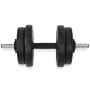 Mancuernas con discos 40 kg de vidaXL, Peso libre - Ref: Foro24-3145016, Precio: 112,45 €, Descuento: %