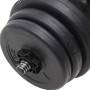 Mancuernas con discos 40 kg de vidaXL, Peso libre - Ref: Foro24-3145016, Precio: 112,45 €, Descuento: %