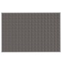Manta con peso tela gris 120x180 cm 5 kg de vidaXL, Mantas - Ref: Foro24-350770, Precio: 49,71 €, Descuento: %