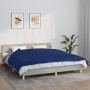 Manta con peso tela azul 155x220 cm 7 kg de vidaXL, Mantas - Ref: Foro24-350740, Precio: 81,98 €, Descuento: %