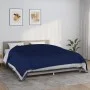 Manta con peso tela azul 235x290 cm 11 kg de vidaXL, Mantas - Ref: Foro24-350750, Precio: 86,31 €, Descuento: %