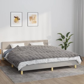 Manta con peso tela gris 155x220 cm 11 kg de vidaXL, Mantas - Ref: Foro24-350777, Precio: 67,08 €, Descuento: %