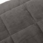 Manta con peso tela gris 155x220 cm 11 kg de vidaXL, Mantas - Ref: Foro24-350777, Precio: 67,08 €, Descuento: %