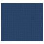 Manta con peso tela azul 220x235 cm 15 kg de vidaXL, Mantas - Ref: Foro24-350801, Precio: 83,82 €, Descuento: %