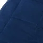 Weighted blanket blue fabric 220x235 cm 15 kg by vidaXL, Blankets - Ref: Foro24-350801, Price: 121,41 €, Discount: %
