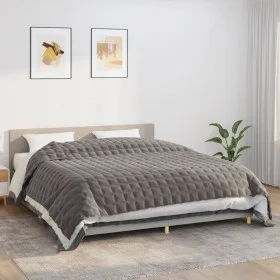 Decke mit Gewicht, grauer Stoff, 235x290 cm, 11 kg. von vidaXL, Decken - Ref: Foro24-350786, Preis: 92,79 €, Rabatt: %