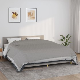 Manta con peso tela gris 235x290 cm 11 kg de vidaXL, Mantas - Ref: Foro24-350732, Precio: 91,80 €, Descuento: %