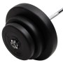 Mancuerna curl con discos 60 kg de vidaXL, Peso libre - Ref: Foro24-3145018, Precio: 152,02 €, Descuento: %