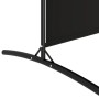 Biombo divisor de 4 paneles de tela negro 346x180 cm de vidaXL, Divisores de ambientes - Ref: Foro24-350265, Precio: 47,69 €,...