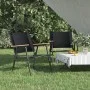 Sillas de camping 2 uds tela Oxford negro 54x55x78 cm de vidaXL, Sillas de jardín - Ref: Foro24-319485, Precio: 95,05 €, Desc...