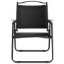 Sillas de camping 2 uds tela Oxford negro 54x55x78 cm de vidaXL, Sillas de jardín - Ref: Foro24-319485, Precio: 87,39 €, Desc...