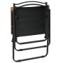 Sillas de camping 2 uds tela Oxford negro 54x55x78 cm de vidaXL, Sillas de jardín - Ref: Foro24-319485, Precio: 87,39 €, Desc...