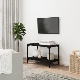 Mueble para TV madera contrachapada y acero negro 60x33x41 cm de vidaXL, Muebles TV - Ref: Foro24-819317, Precio: 33,11 €, De...