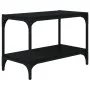 Mueble para TV madera contrachapada y acero negro 60x33x41 cm de vidaXL, Muebles TV - Ref: Foro24-819317, Precio: 33,11 €, De...