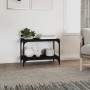 Mueble para TV madera contrachapada y acero negro 60x33x41 cm de vidaXL, Muebles TV - Ref: Foro24-819317, Precio: 33,44 €, De...