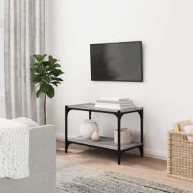 Mueble para TV contrachapada y acero gris Sonoma 60x33x41 cm de vidaXL, Muebles TV - Ref: Foro24-819320, Precio: 33,44 €, Des...
