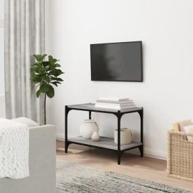 Mueble para TV contrachapada y acero gris Sonoma 60x33x41 cm de vidaXL, Muebles TV - Ref: Foro24-819320, Precio: 33,11 €, Des...