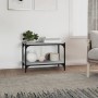 Mueble para TV contrachapada y acero gris Sonoma 60x33x41 cm de vidaXL, Muebles TV - Ref: Foro24-819320, Precio: 33,44 €, Des...